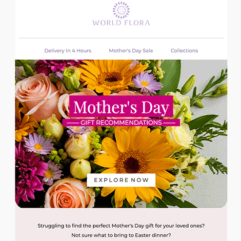 Mother's Day Florist Gift Recommendations
